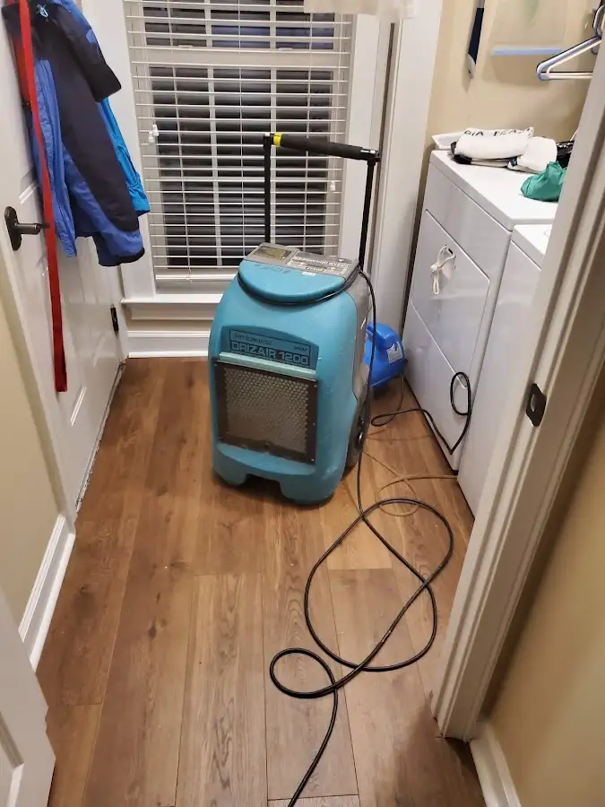 Commercial dehumidifier deployed for Flood Damage Cleanup in Helena