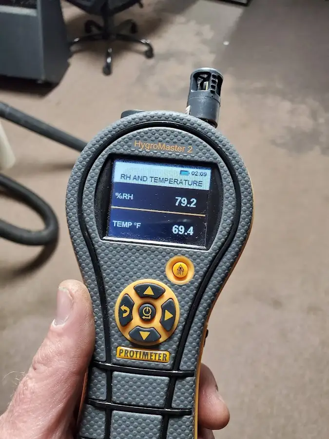 Moisture meter humidity assessment for Fire & Smoke Damage Restoration in Helena