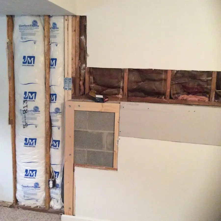 Wall insulation replacement during Odor Removal & Deodorization in Helena
